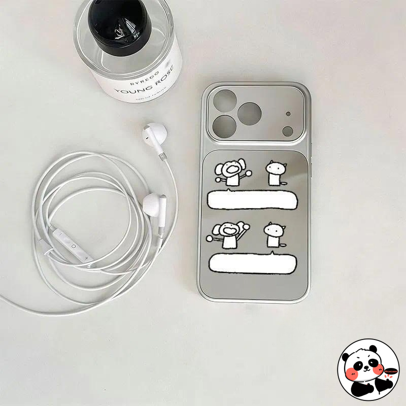 Vivo Y28 - Girl Chatting With Cat Mirror Phone