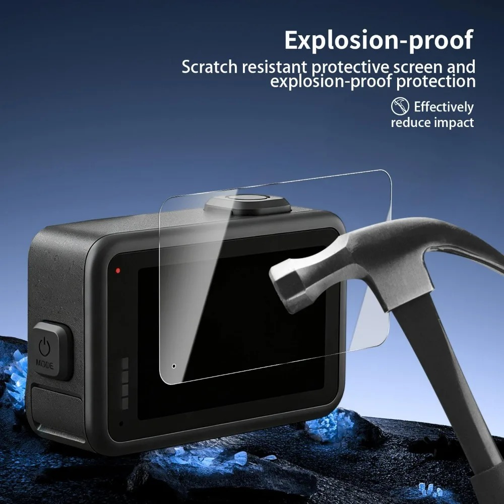 9H Tempered Glass for GOPRO MI - Screen Alignment Tool review and price