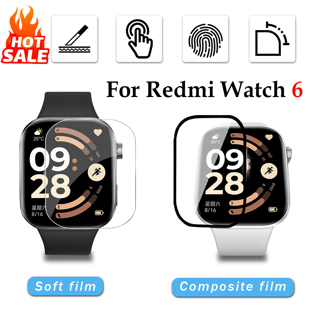 1-5Pcs Soft Film for Xiaomi Re - Smartwatch Screen Film review and price