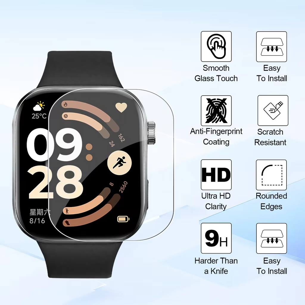 1-5Pcs Soft Film for Xiaomi Re - Smartwatch Screen Film review and price