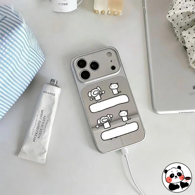 Girl Chatting With Cat Mirror  - Vivo Y28 review and price