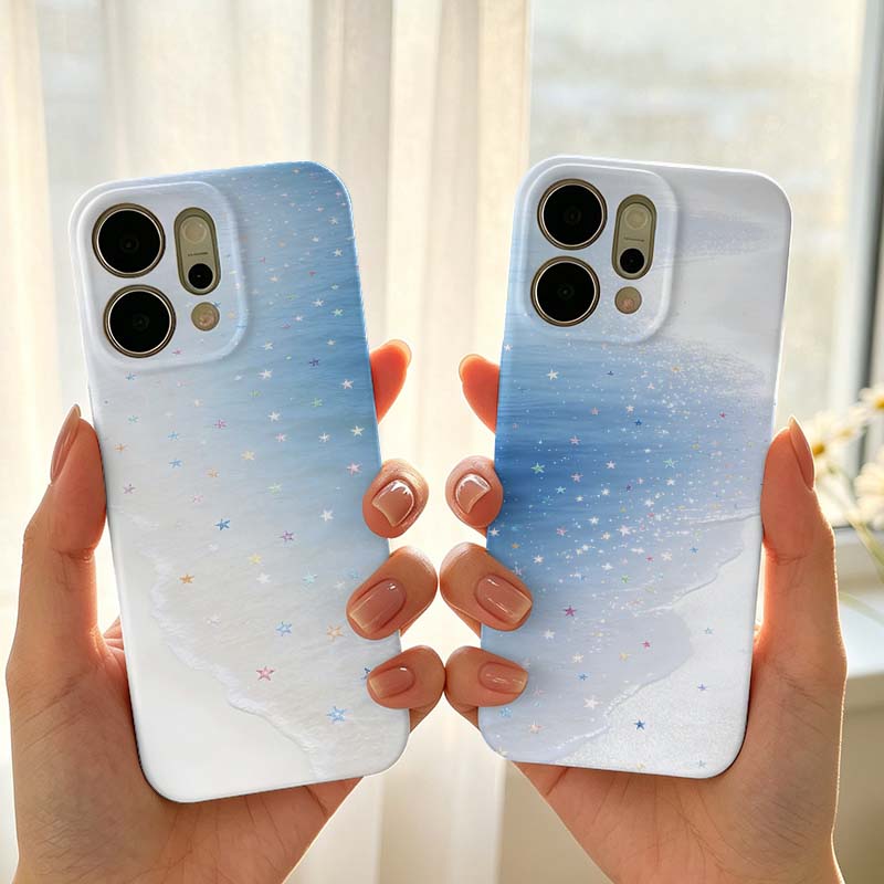 Starry Beach Pattern Cover For - Oppo Find X8 review and price