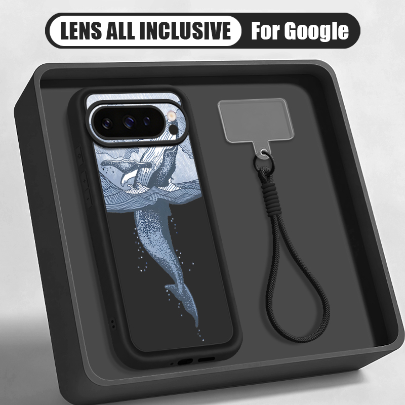 Humpback Whale Print Wrist Str - Google Pixel 9 Pro review and price