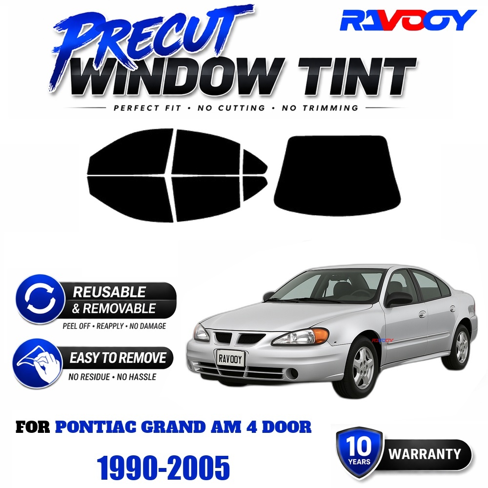 RAVOOY Precut Window Tint, Reu - Air Bubble Remover review and price