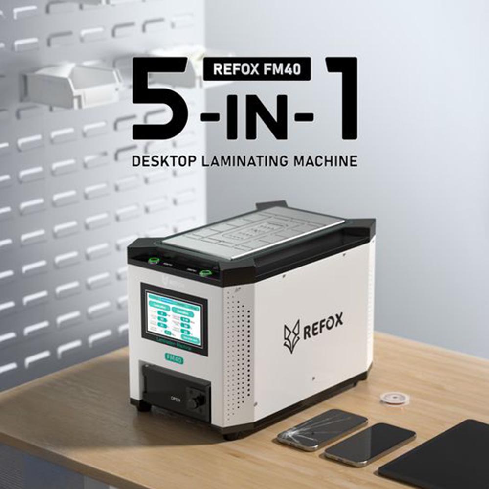 REFOX FM-40 5in1 Laminating Ma - Screen Alignment Tool review and price