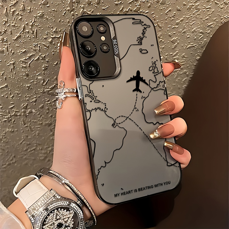 Interesting Airplane Route Pho - Samsung Galaxy A55 review and price