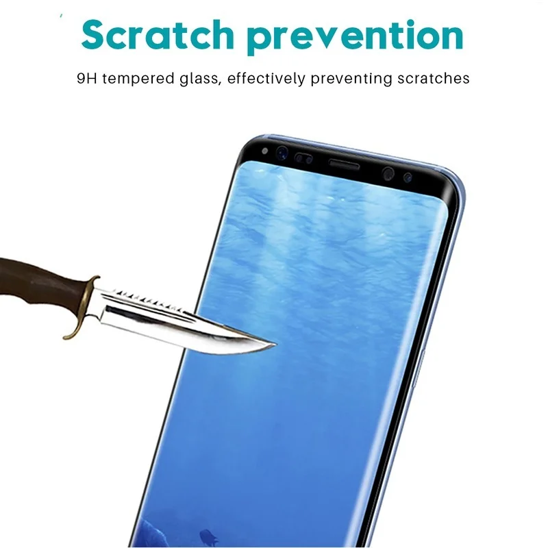 9D Curved Tempered Glass Film  - Curved Edge Screen review and price