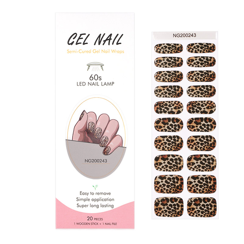 Huizi French Gel Nail Strips P - Full Cover Adhesive review and price